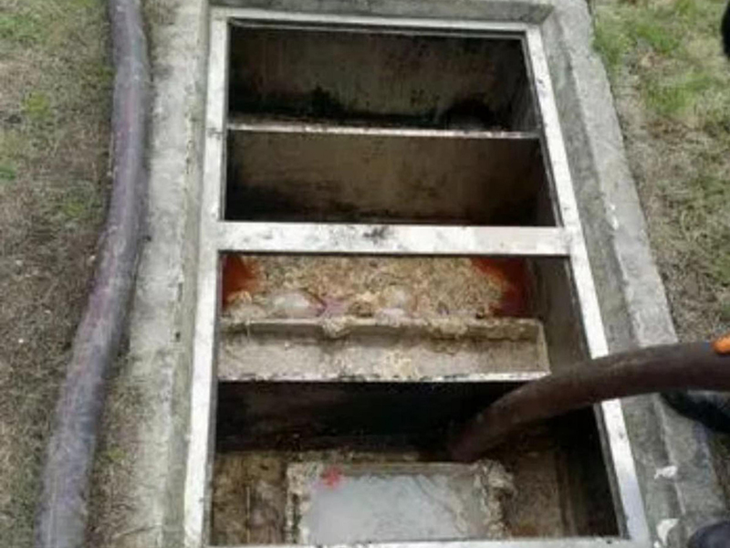 砚山隔油池清理