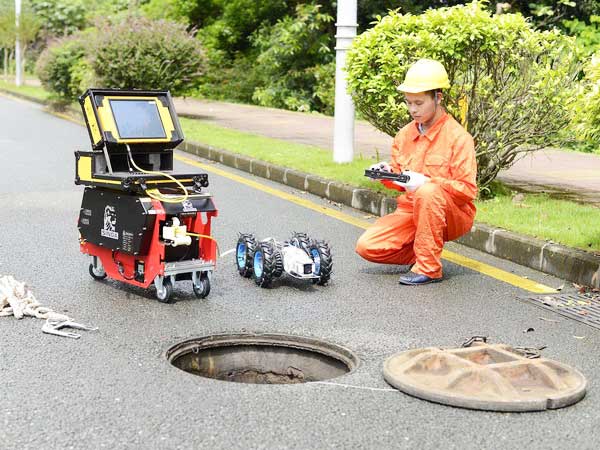 砚山管道机器人检测